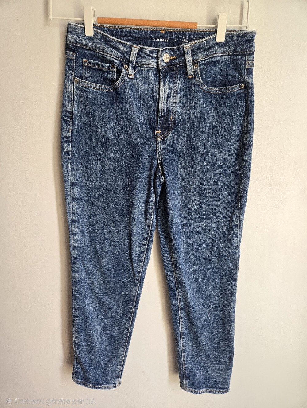 Old Navy High-Rise Washed Blue Women's Jeans